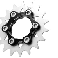 MUQZI 12-22T Single Speed Conversion Flywheel with Chain Guide and Tensioner, Aluminum Alloy