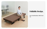 Foldable Design folding bed Folding Bed Space-Saving Portable portable bed No Installation Needed Temporary Furniture Easy Assembly for Overnight Guests, Apartment Dwellers, rest Time, Hotel, Guest Room, Dormitory