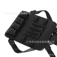跨境美发胸包剪刀梳包理发电推剪收纳厂家直供发型师多功能工具包