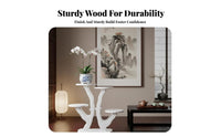 Multi-Tiered Plant Stand Anti-Slip Feet Multi-Level Planter Shelf Easy Assembly