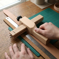 5-Blade Belt Measuring Scale Leather Belt Hand-Held