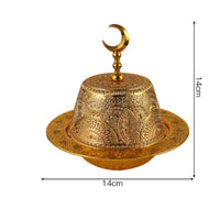 Lidded Serving Dish Ornate Bowl with Lid Luxury for Dining Table