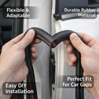 Flexible Car Seal Strip, Universal Rubber Seal Strip for Sedans, Dustproof Car D #variant:A-pillar Z-type (1 meter * 2 pieces)