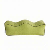 Wavy Leg Pillow Polyester Fill Leg Elevation Pillow Rectangular Body for Resting