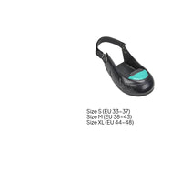 Strap-Fastened Shoe Cover Enclosed Construction exposedHeel Shoe Cover Textured