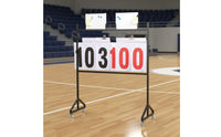 Scoreboard Portable Floor Standing Scoreboard Flip Score Board for Referees