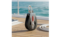 Stainless Steel Nylon Pulley Stainless Steel Swivel Pulley Rustproof Sailing Block for Sailors, Boating, Outdoor, Home Gym