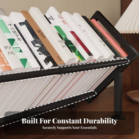 2-Tier desktop rack Saving Desktop Shelf Sturdy Construction for Parents