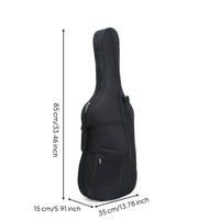 Padded Cello Gig Bag Front Pocket Cello Gig Bag Accessory Pockets Music Transport Item