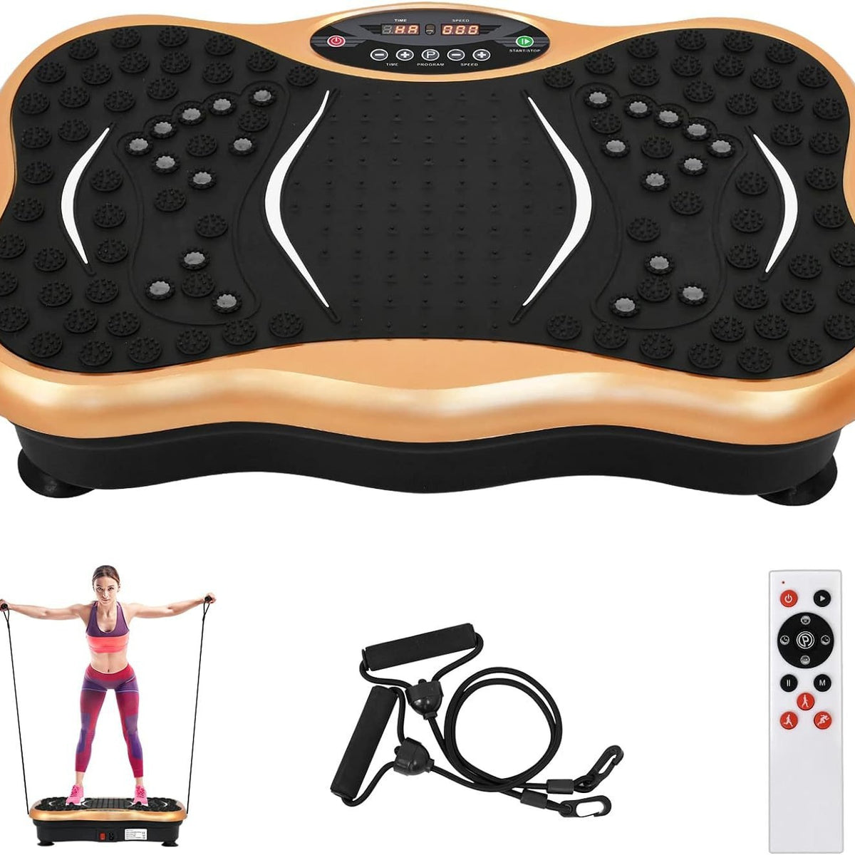 Vibration Fitness Machine, Home Exercise Fat Vibrator, Ultra-thin, OEM Export