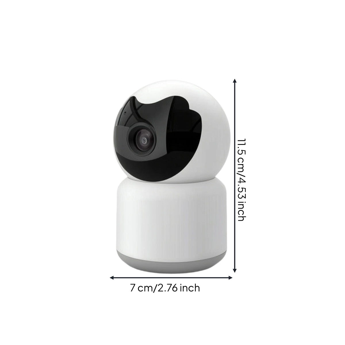Smart IP Security Camera Two-Way Audio PTZ Security Camera 1080p Indoor for Parents, Pet Owners, Baby Monitoring