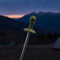 4 Pieces Tent Pole Top Cap Puncture-Resistant Tent Pole Cap Anti-Tear-Resistanting