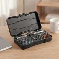 Screwdriver Set with Ratchet Handle Ratcheting Screwdriver Set Portable for Electronics Repair