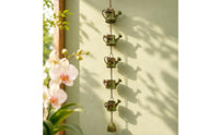 Watering Can Wind Chime Decorative Dragonfly Wind Chime Weather-Resistant
