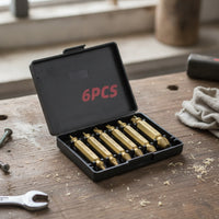 6 Pieces Screw Extractor Set with Case Long-Lasting Screw Extractor Set High