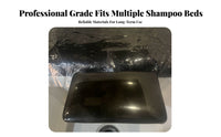 Adjustable Shampoo Headrest Ergonomic U-Frame Neck Rest Enhanced Comfort Hair Washing Bed Support for Massage Therapists, Barbershop, Spas