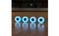 Illuminate up Four-Wheel Glide Wheel Indoor/Outdoor Illuminated Four-Wheel Glide Wheel Skating Equipment 82A Hardness Even &