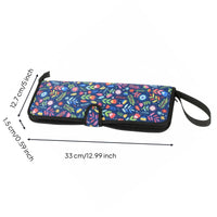 Heat-Resistant Curling Pouch Hanging Design Curling Iron Storage Bag