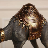 Vivid Details Camel Figurine | Textured, Camel Statue, for Living Room