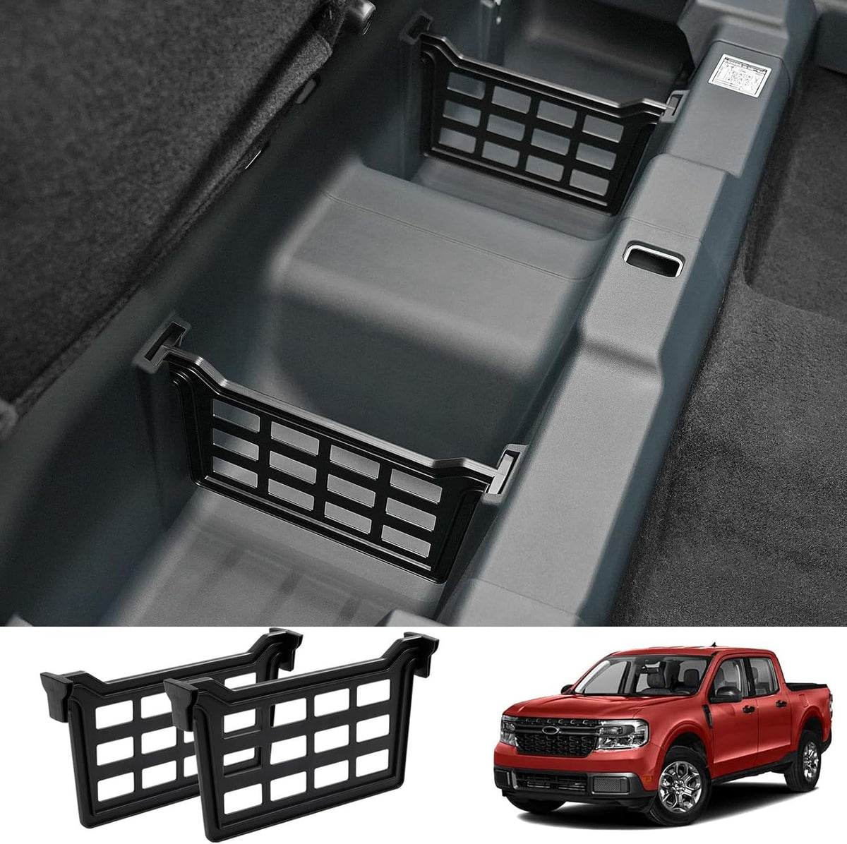 Rear Seat Storage Divider for Maverick 2022-2025