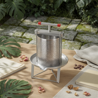 Stainless Steel Honey Press Long-Lasting Manual Honey Press Heavy-Duty