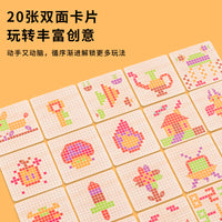 3D Wooden Building Block Puzzle Tabletop Game for Kids Early Education