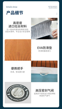 摩托艇停靠码头pvc浮台水上游艇休闲钓鱼船舷E型皮划艇充气浮台