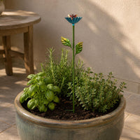 Metal Bee Watering Station Decorative Outdoor Decor Long-Lasting for Lawn