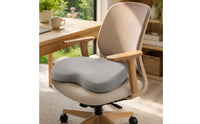 Gel Cushion with Cover Contoured Chair Pad Breathable for Wheelchair