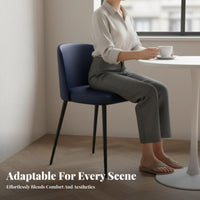 Balletdesign Dining Chair Italian Minimalist Design emphasis Seat Modern design Easy Assembly for Interior Designers, Office