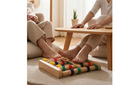 Wooden Foot Massager Manual Foot Massage Roller Wooden Massage Roller Compact Relaxing for Reflexology