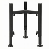Elevated Feeding Stand Black Adjustable Dog Bowl Simple to Clean to Clean Adjustable Pet Bowl Holder for Dogs