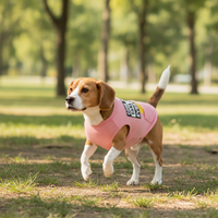 BEACHE Japanese Cotton Pet Vest for Dogs - Summer Thin Style for Teddy, Bichon, French Bulldog