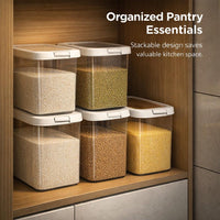 Large Cereal Storage Container, Airtight Grain Storage Bin, Kitchen Storage Containers, Pantry Organ - Image 4