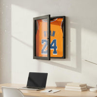 Jersey Display Frame Front Opening Shadow Box Frame Dust Protection