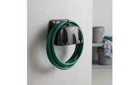Space-Saving Garden Hose Storage Rack Easy Installation Wall Mounted Hose Holder Long-Lasting for Gardeners, Homeowners, Patio, Garage