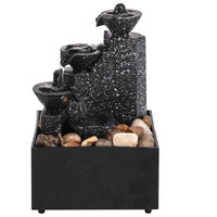 Modern Minimalist Four-Tier Tabletop Water Fountain Decoration