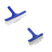 Pool Cleaning Brush Blue Handle Hand-Held Pool Brush Easy to Grip