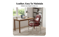 Fixed-Leg Conference Chair Sturdy Frame Seating Furniture Ergonomic Design
