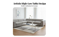 Racetrack Pedestal Table Nordic Design Home Furniture Minimalist Design Designer Look for Interior Designers, Living Room