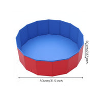 Foldable Pet Bathing Tub Easy to Stow Grooming Station Waterproof