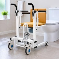 Lifting Nursing Chair Removable Tray Mobility Aid Foldable Footrest for Hospital