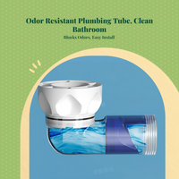 Odor-resistant silicone drain tube