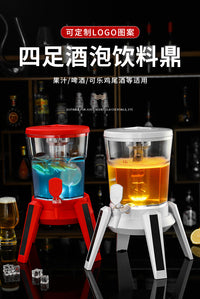 酒炮充电式升级酒架酒吧彩灯啤酒炮扎啤桶饮料KTV大容量网红酒泡