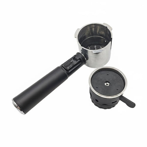Coffee Brewing Handle Espresso Portafilter Capsule Adapter Filter Holder Food Grade Aluminum Alloy Suitable for Coffee Bar Kitchen Home Use