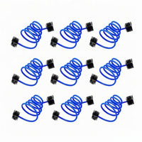 9 Pieces Wind Instrument Brush Flexible Tube Brush Compact Brushes Nettoyage for Teachers