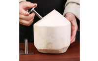 Coconut Opener Tool Reusable Coconut Opener Kitchen Utensil Comfortable Grip Portable for Restaurants, Picnics