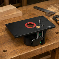 Trim Router Lift Table Micro Adjustment Inverted Router Lift Stable Clamping