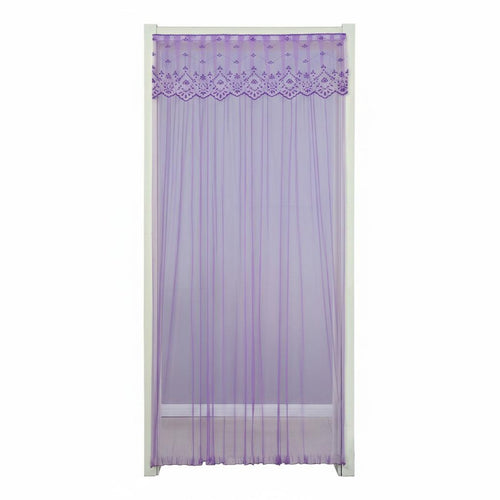 attractive automaticClosing Screen Decorative Lace three-sided Barrier Keeps Bugs excludeside