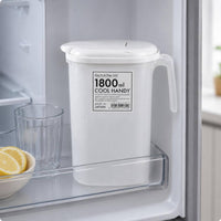 Water Jug Reusable Flap Lid Jug Easy to Clean Pitcher